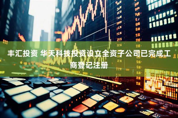 丰汇投资 华天科技投资设立全资子公司已完成工商登记注册